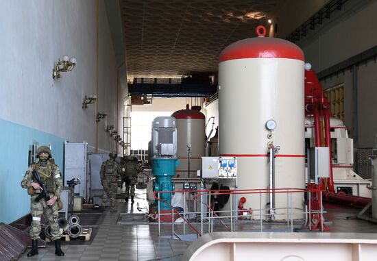 Каховская гидроэлектростанция в Херсонской области