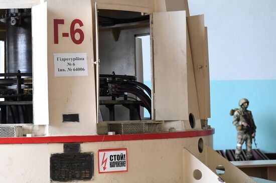 Каховская гидроэлектростанция в Херсонской области