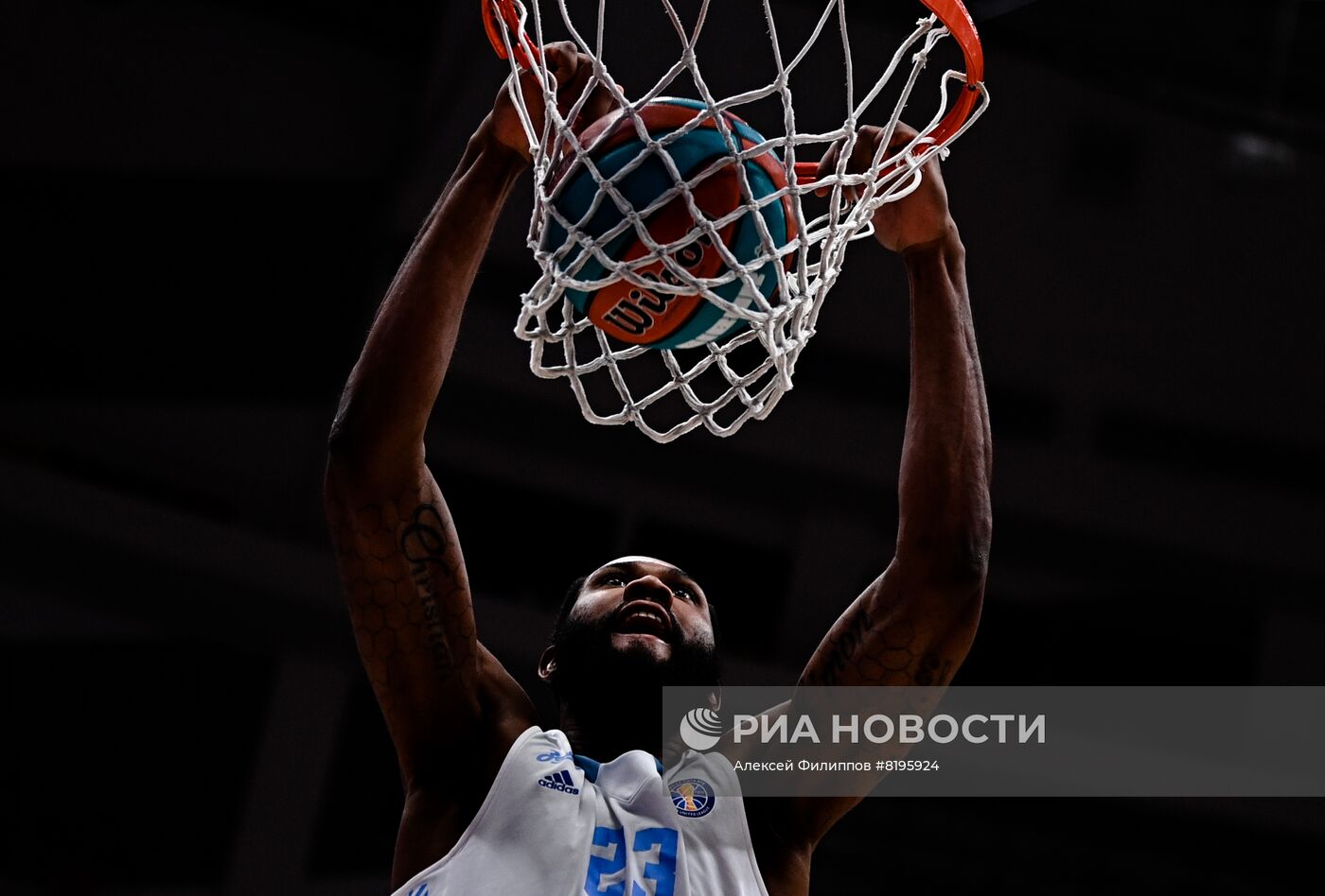 Баскетбол. Единая лига ВТБ. Матч ЦСКА - "Зенит"