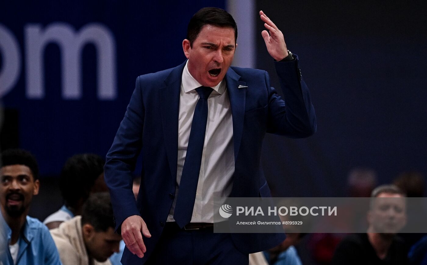 Баскетбол. Единая лига ВТБ. Матч ЦСКА - "Зенит"