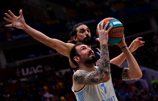 Баскетбол. Единая лига ВТБ. Матч ЦСКА - "Зенит"