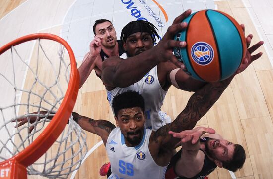 Баскетбол. Единая лига ВТБ. Матч ЦСКА - "Зенит"