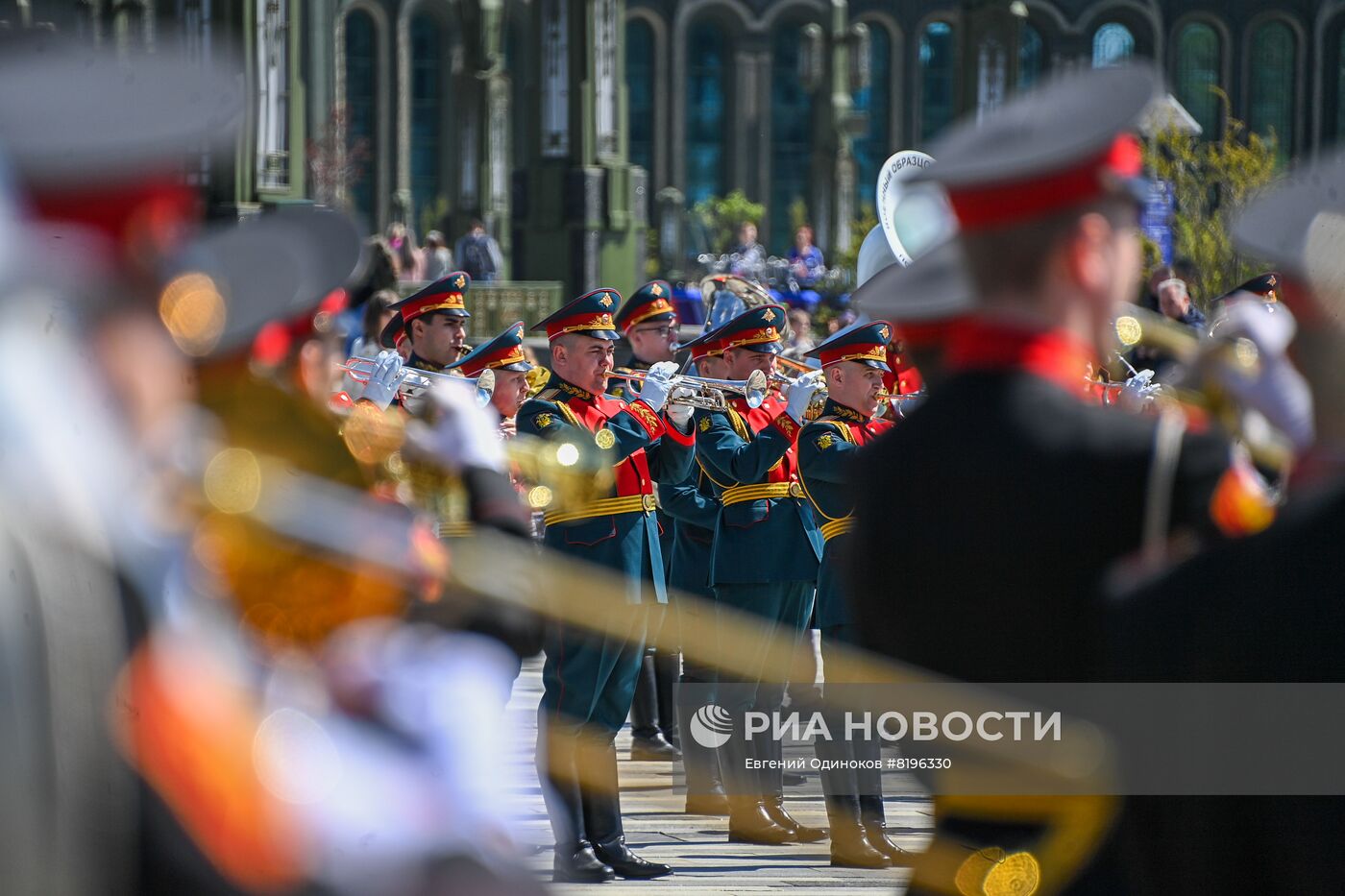 Открытие сезона концертов "Военные оркестры в парках"