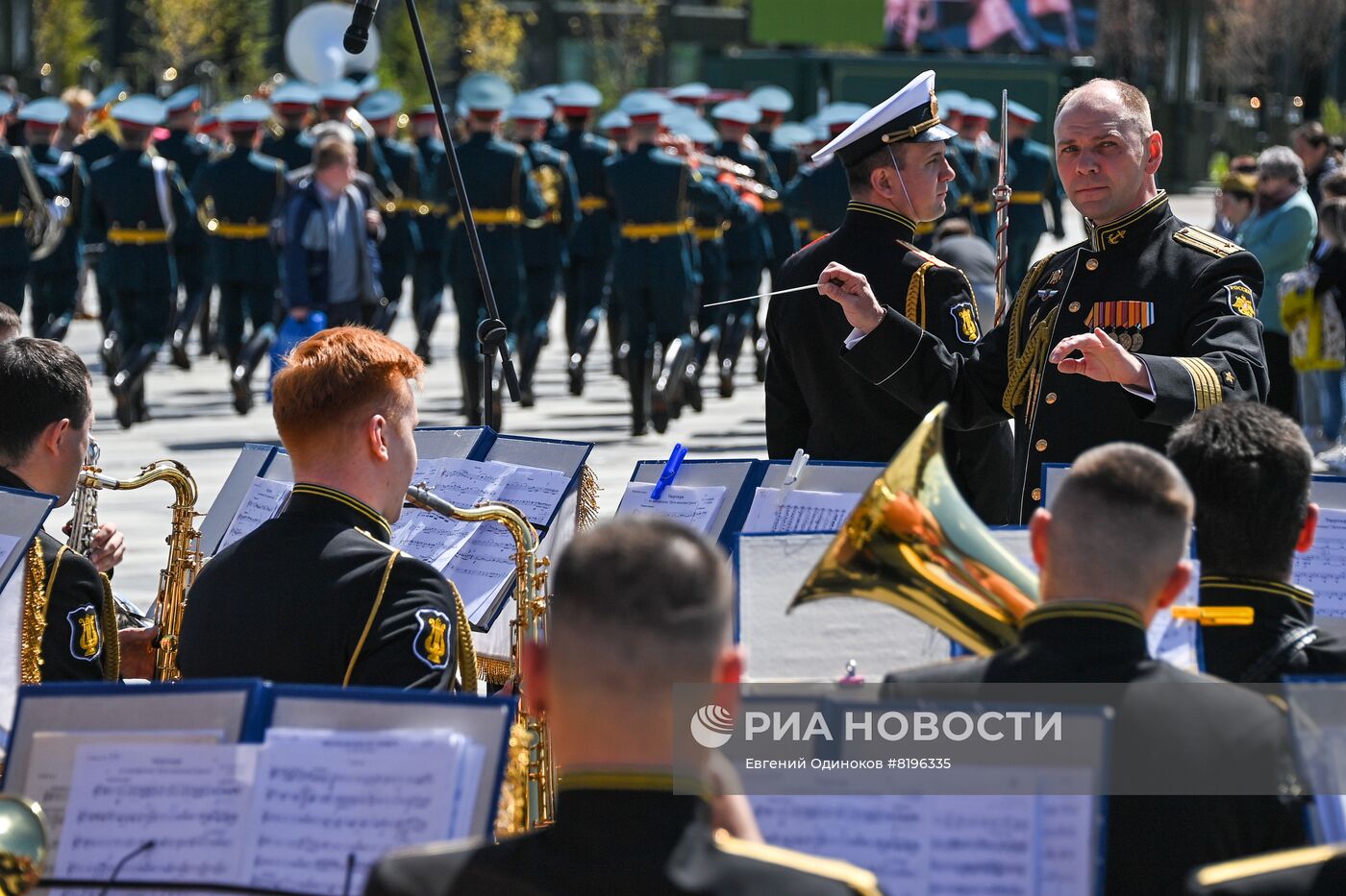 Открытие сезона концертов "Военные оркестры в парках"