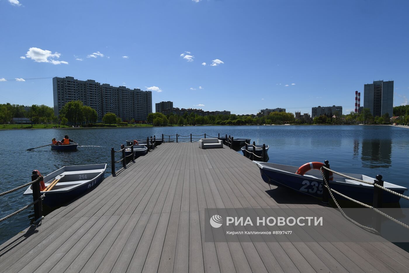 Благоустроенные зоны у воды в парках Москвы | РИА Новости Медиабанк