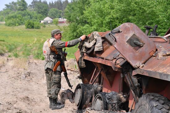 Села на освобожденной территории в Донецкой области