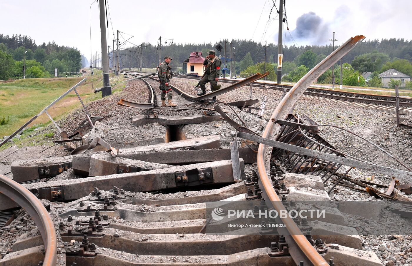 Села на освобожденной территории в Донецкой области