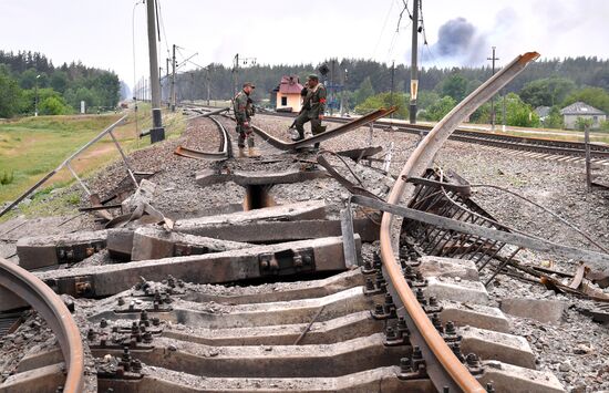 Села на освобожденной территории в Донецкой области