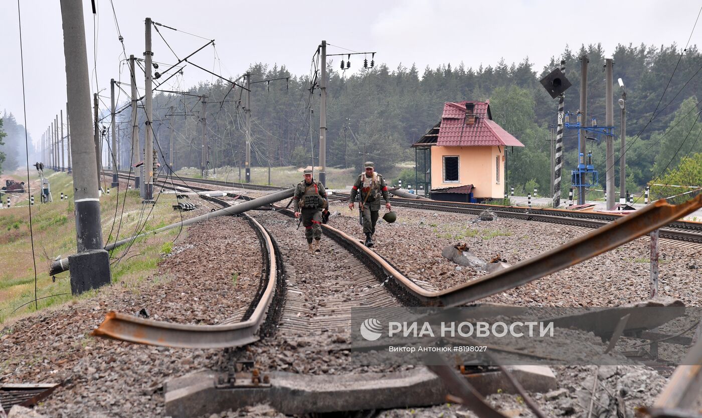 Села на освобожденной территории в Донецкой области