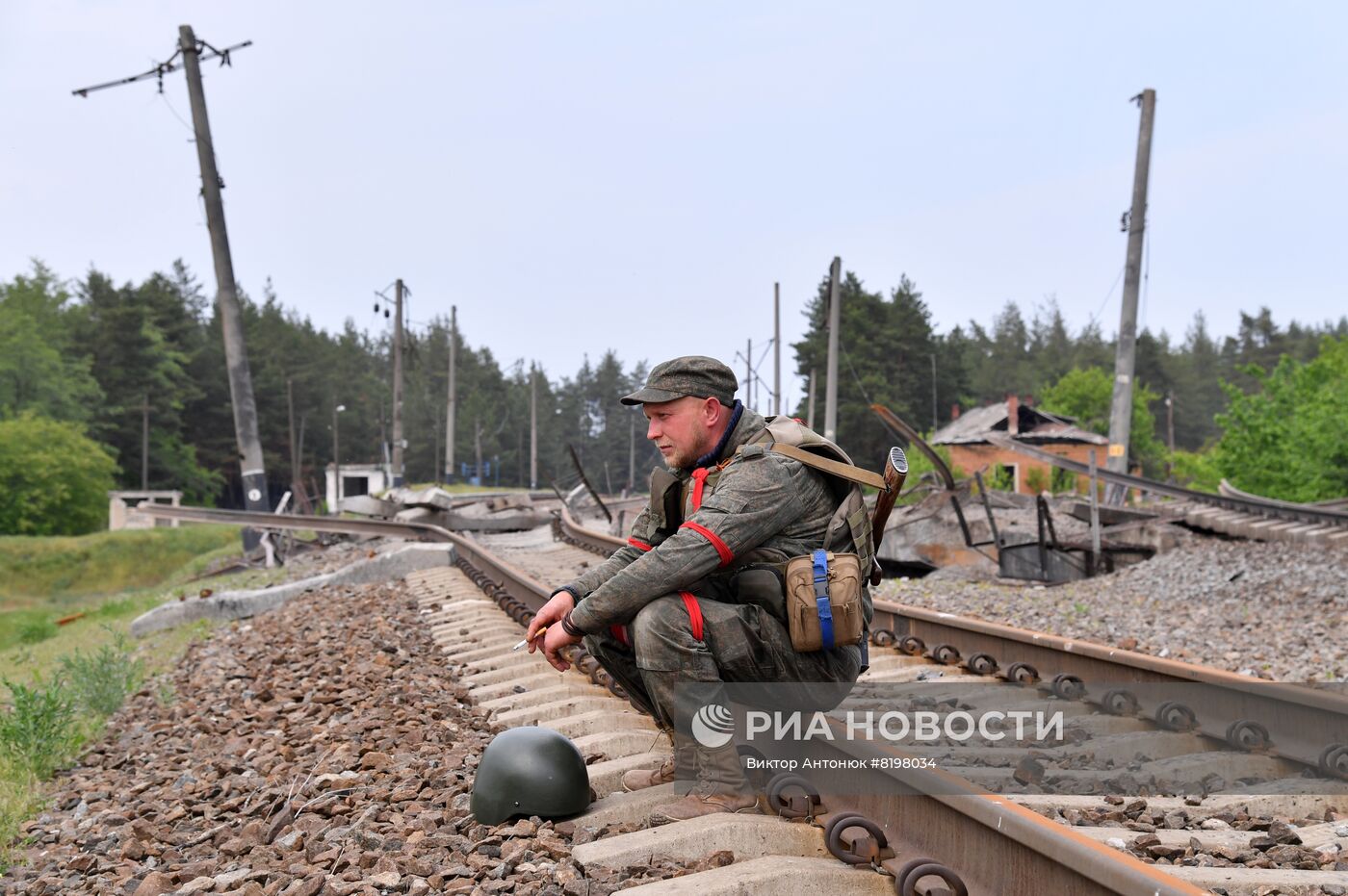 Села на освобожденной территории в Донецкой области