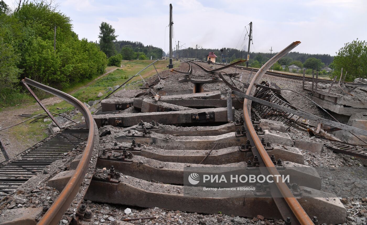Работа саперов Народной милиции ЛНР
