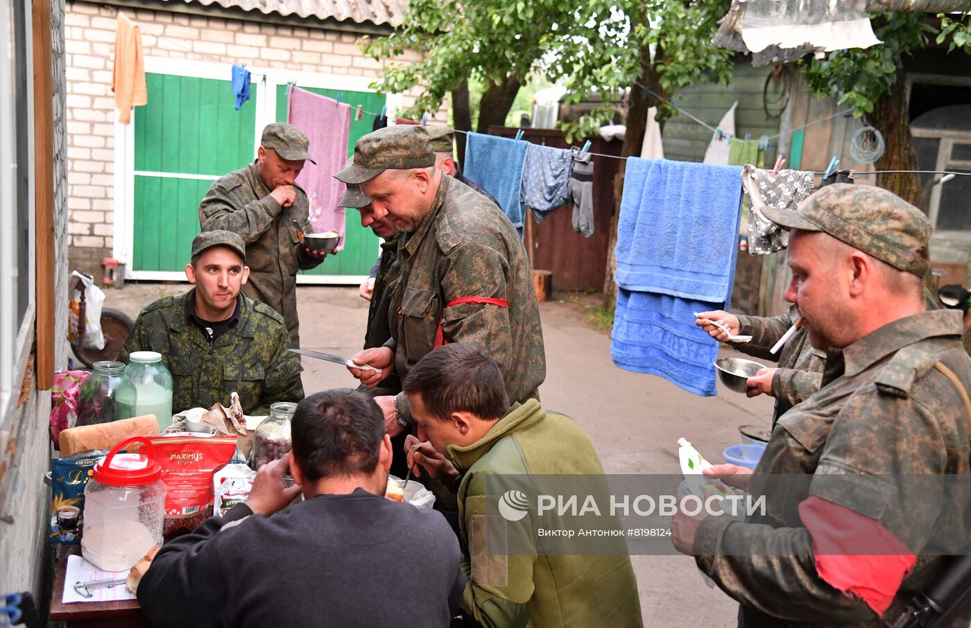 Села на освобожденной территории в Донецкой области