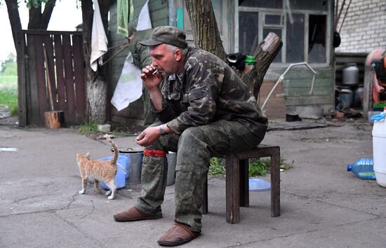 Села на освобожденной территории в Донецкой области