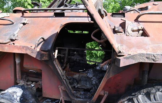 Села на освобожденной территории в Донецкой области