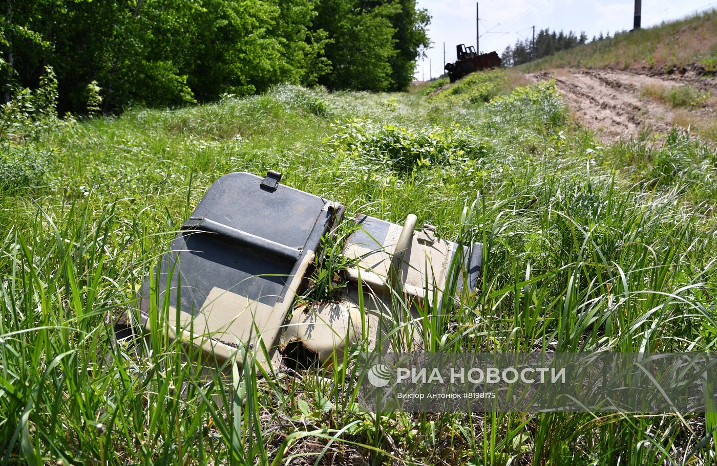 Села на освобожденной территории в Донецкой области