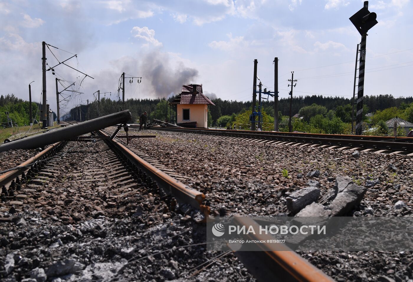 Села на освобожденной территории в Донецкой области