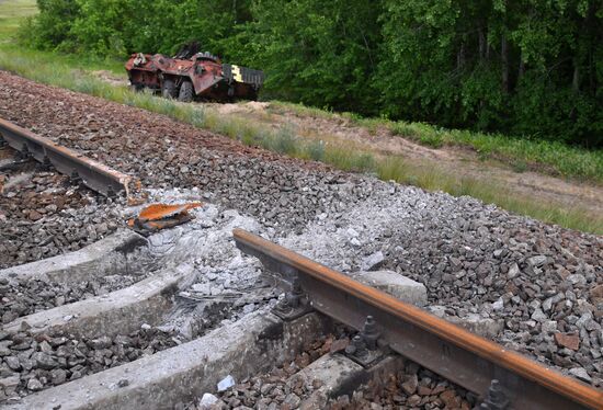 Села на освобожденной территории в Донецкой области
