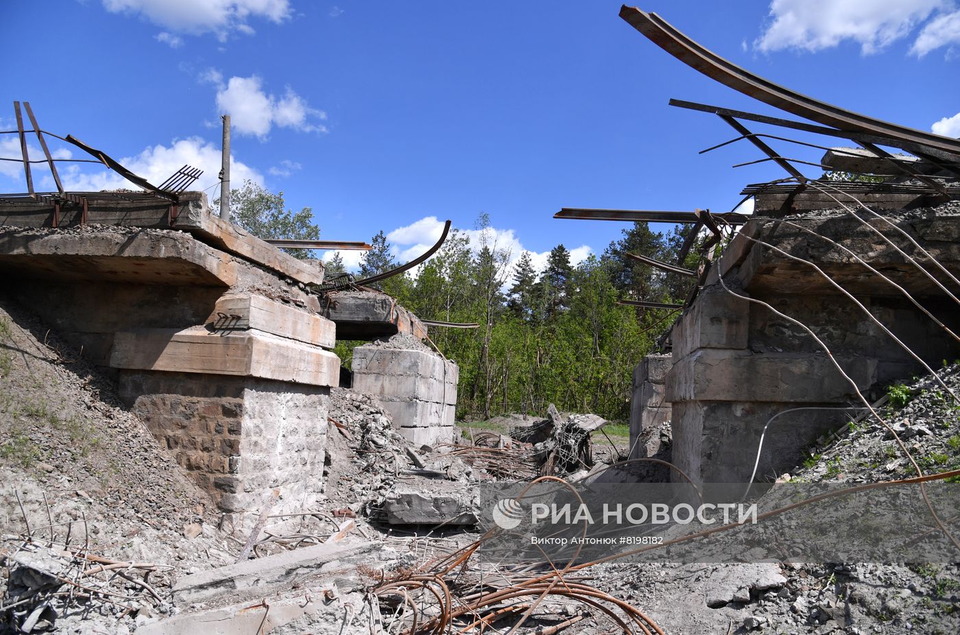 Села на освобожденной территории в Донецкой области