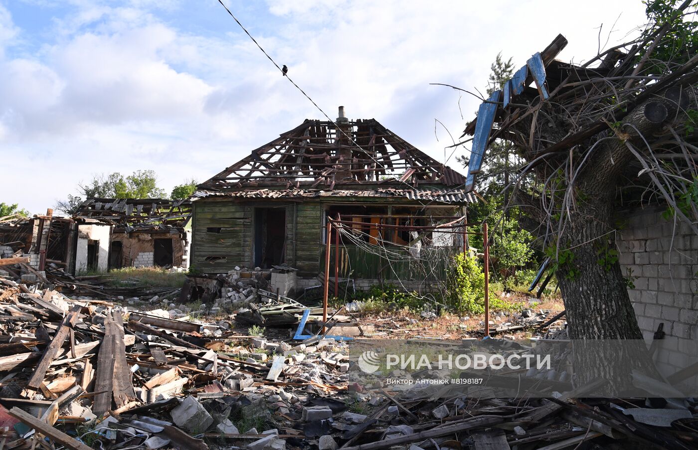 Села на освобожденной территории в Донецкой области