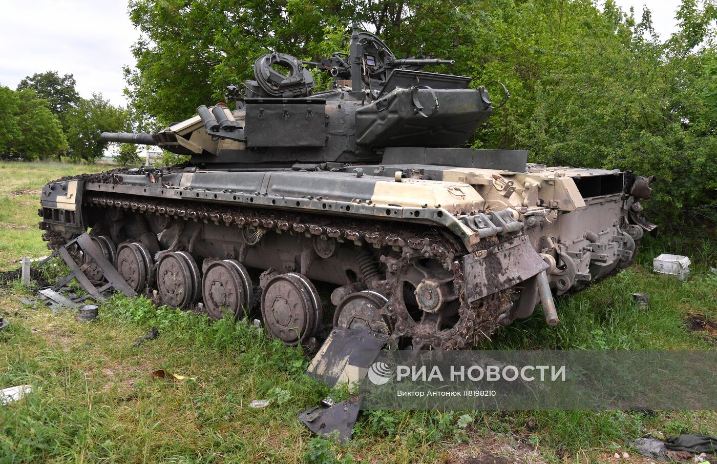 Села на освобожденной территории в Донецкой области