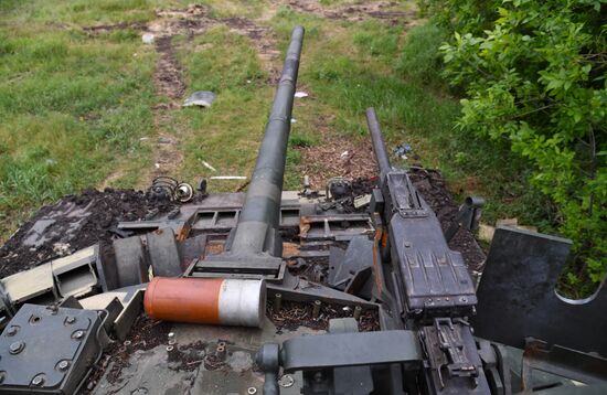 Села на освобожденной территории в Донецкой области