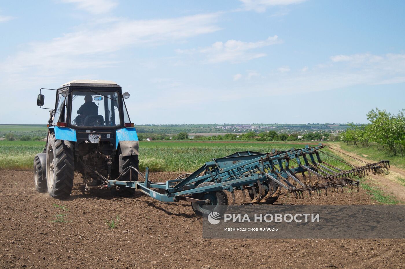 Посевные работы в Херсонской области