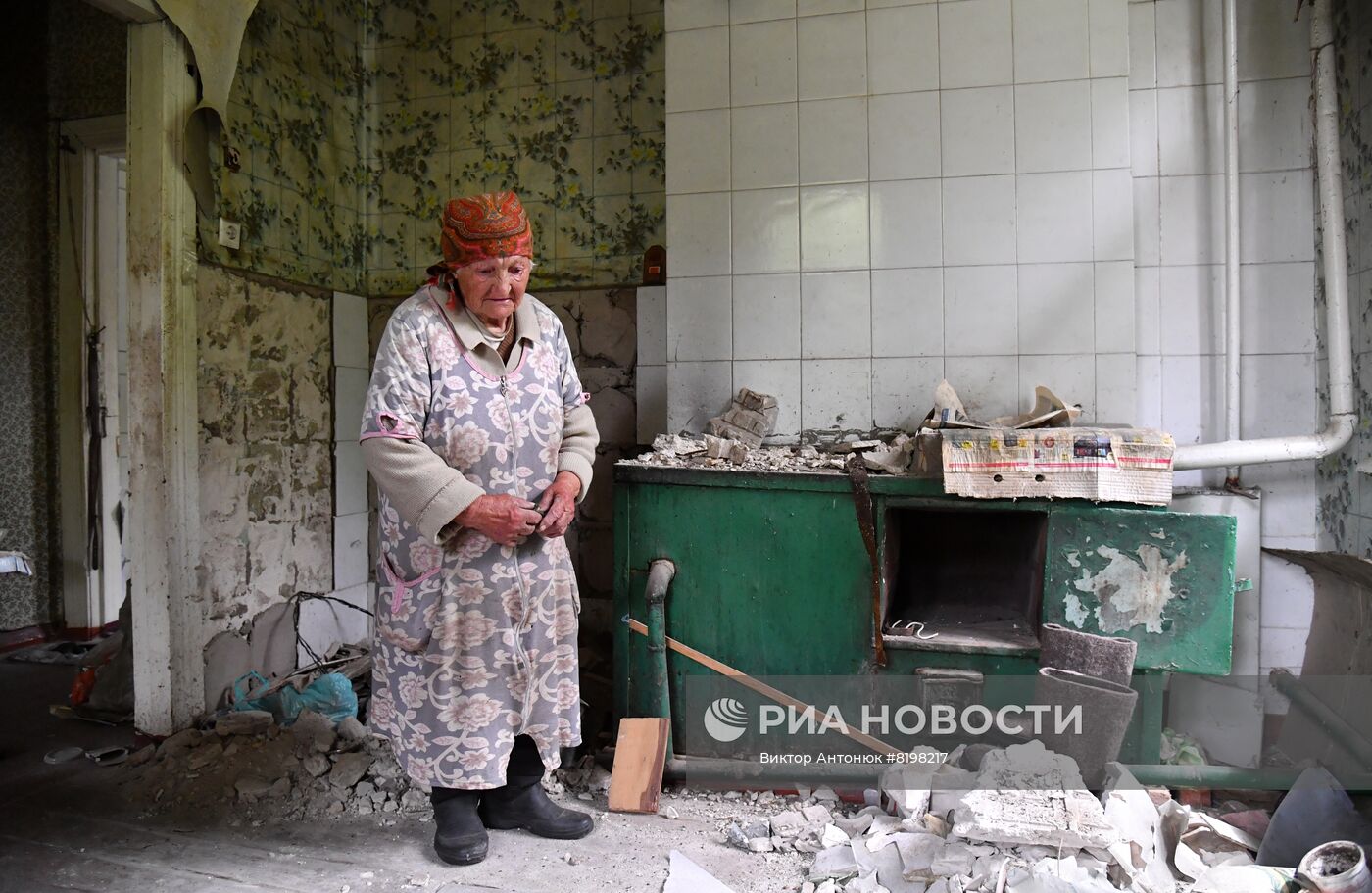 Села на освобожденной территории в Донецкой области