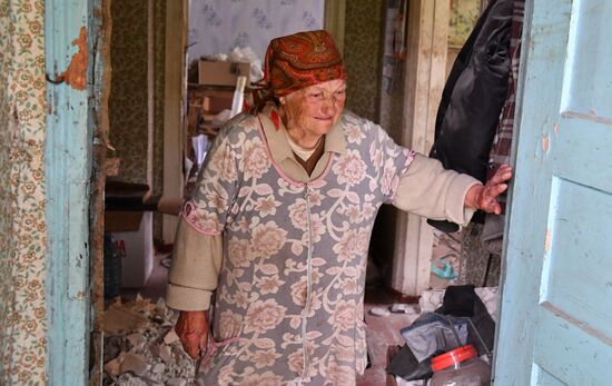 Села на освобожденной территории в Донецкой области