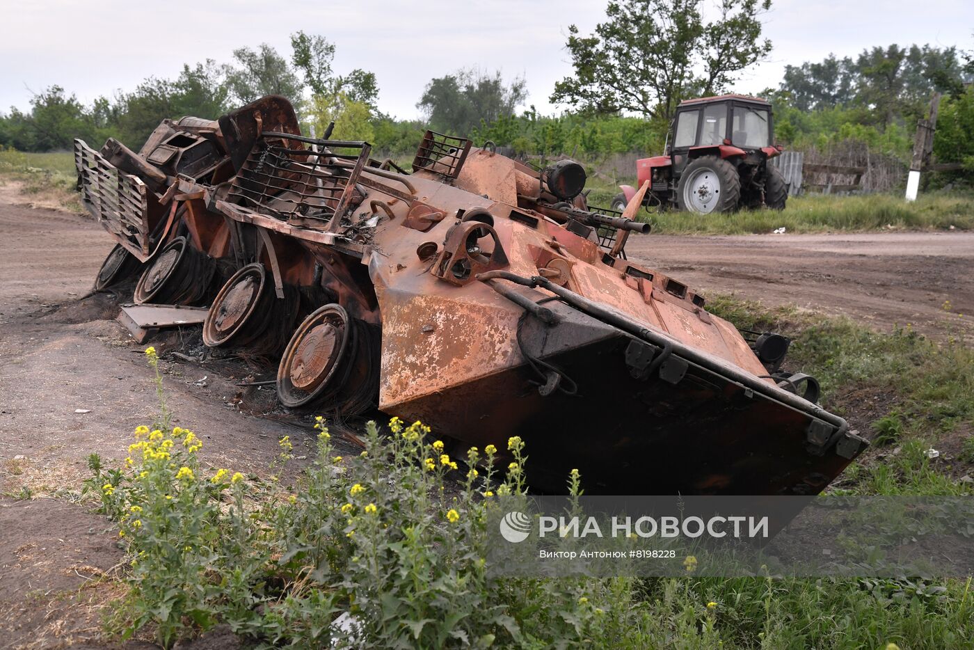 Села на освобожденной территории в Донецкой области