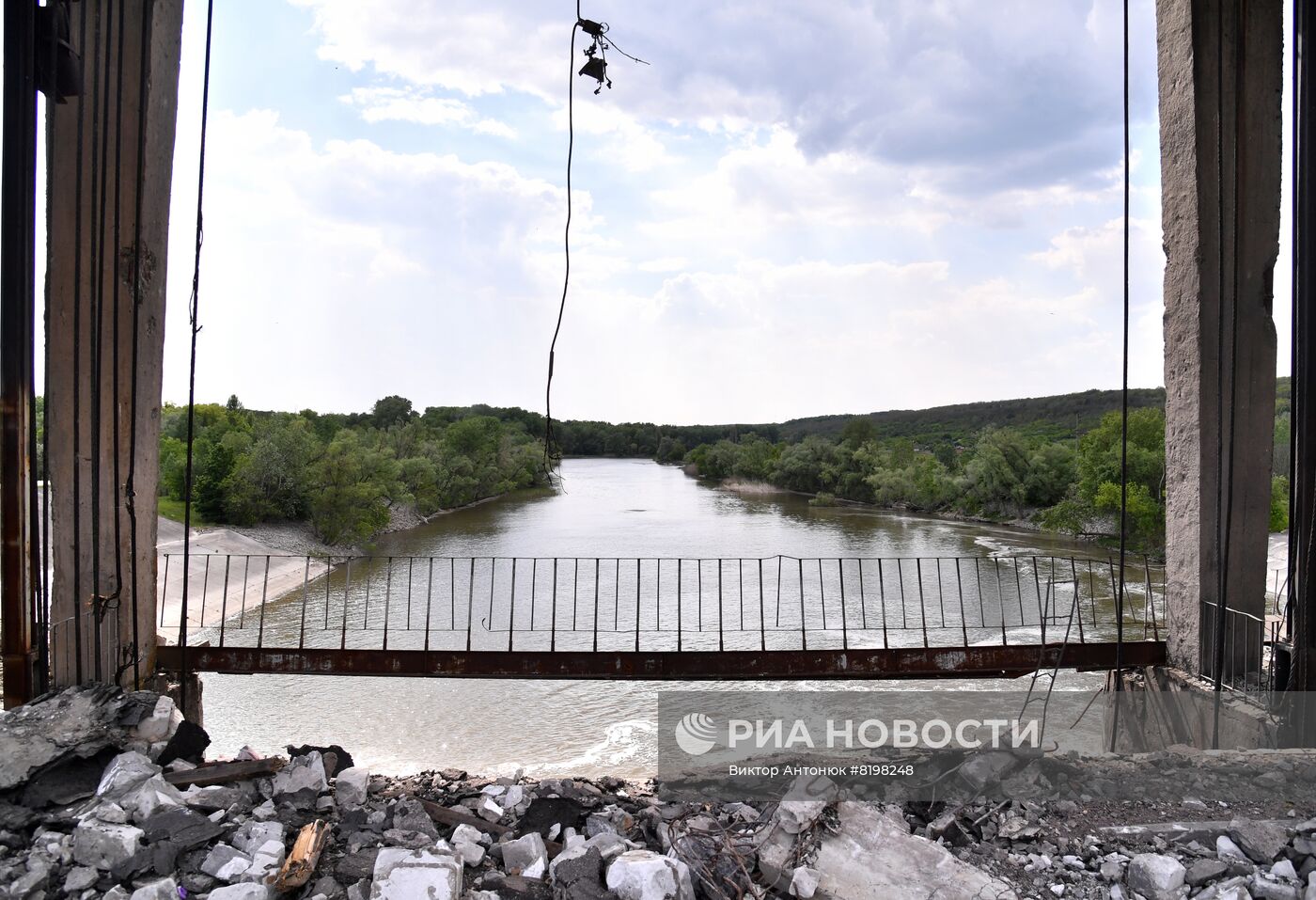 Села на освобожденной территории в Донецкой области