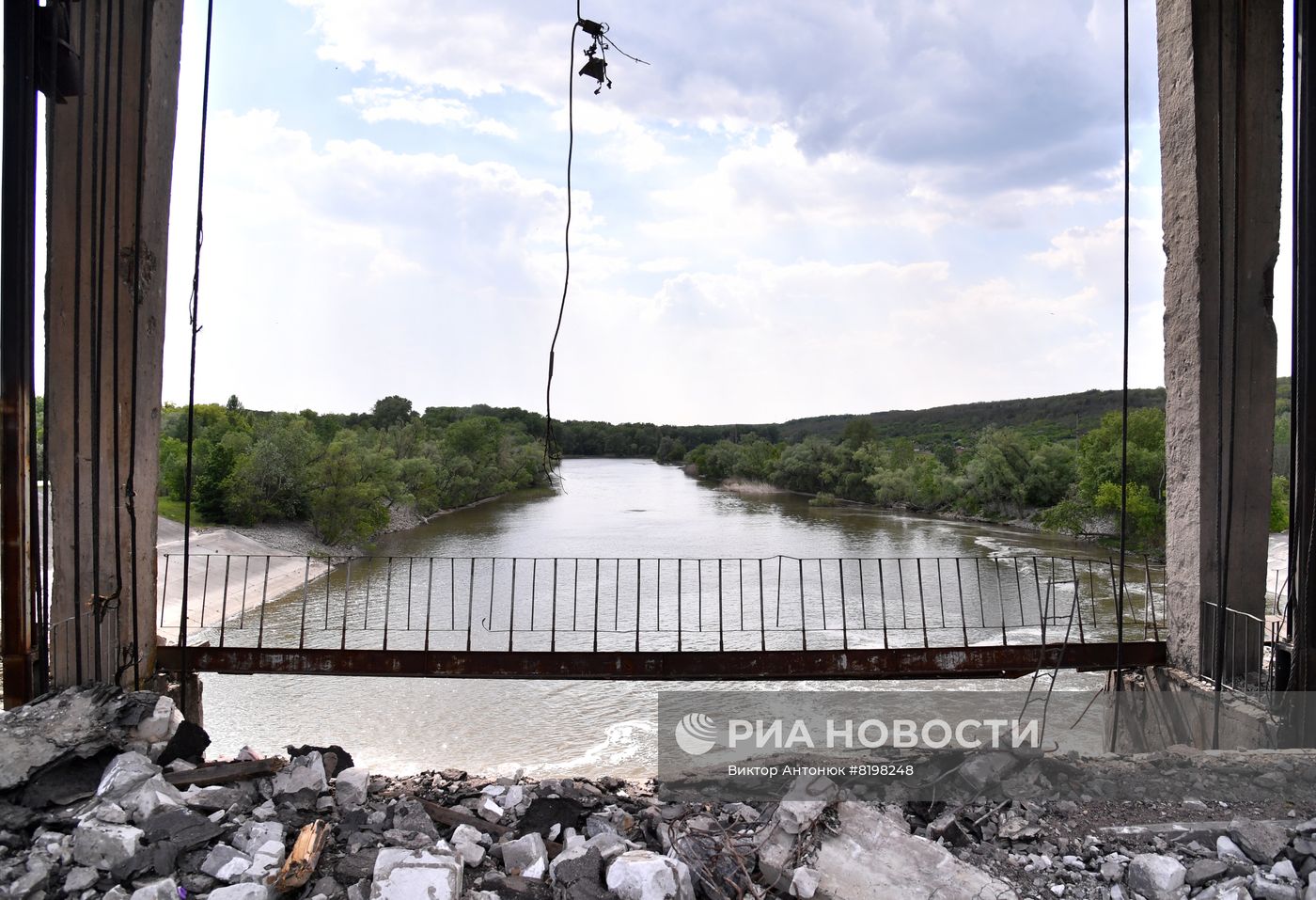 Села на освобожденной территории в Донецкой области