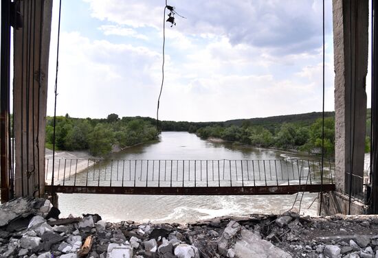 Села на освобожденной территории в Донецкой области