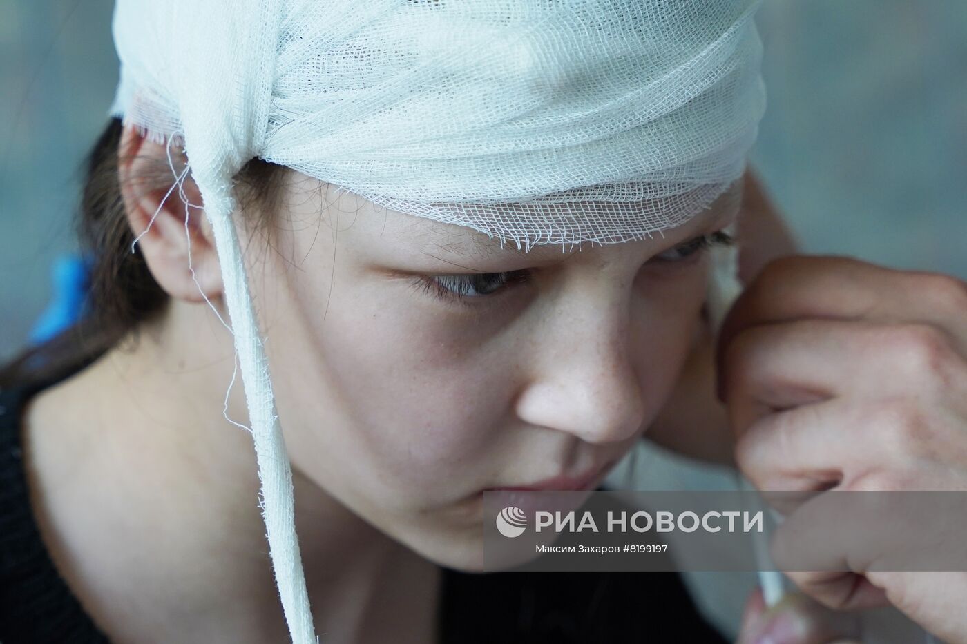 Пострадавшие от обстрелов ВСУ дети проходят лечение в республиканской больнице Луганска
