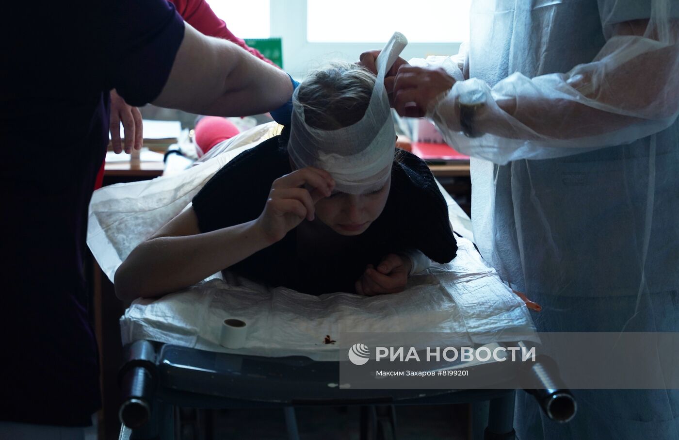 Пострадавшие от обстрелов ВСУ дети проходят лечение в республиканской больнице Луганска