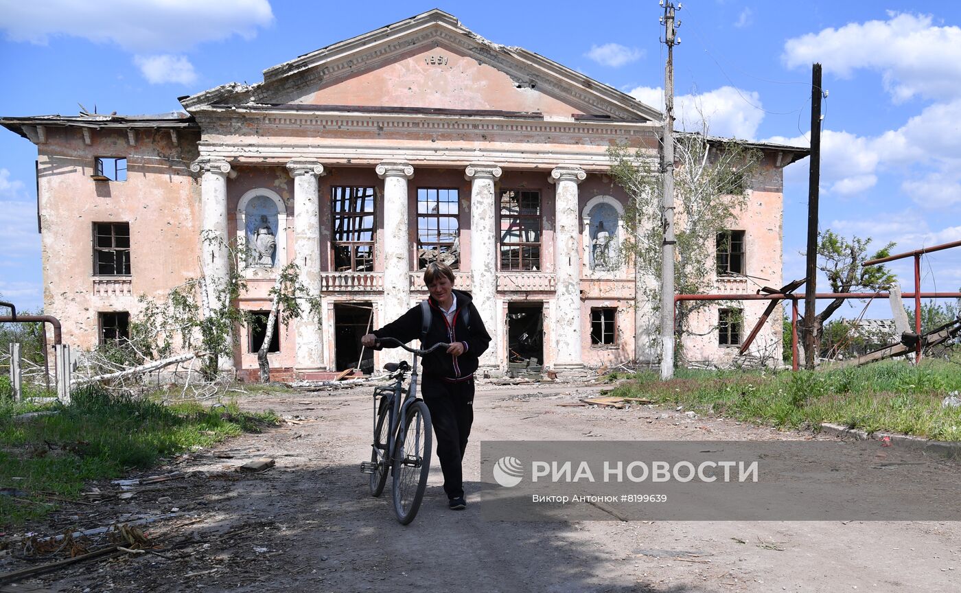 Освобожденное село Тошковка в ЛНР