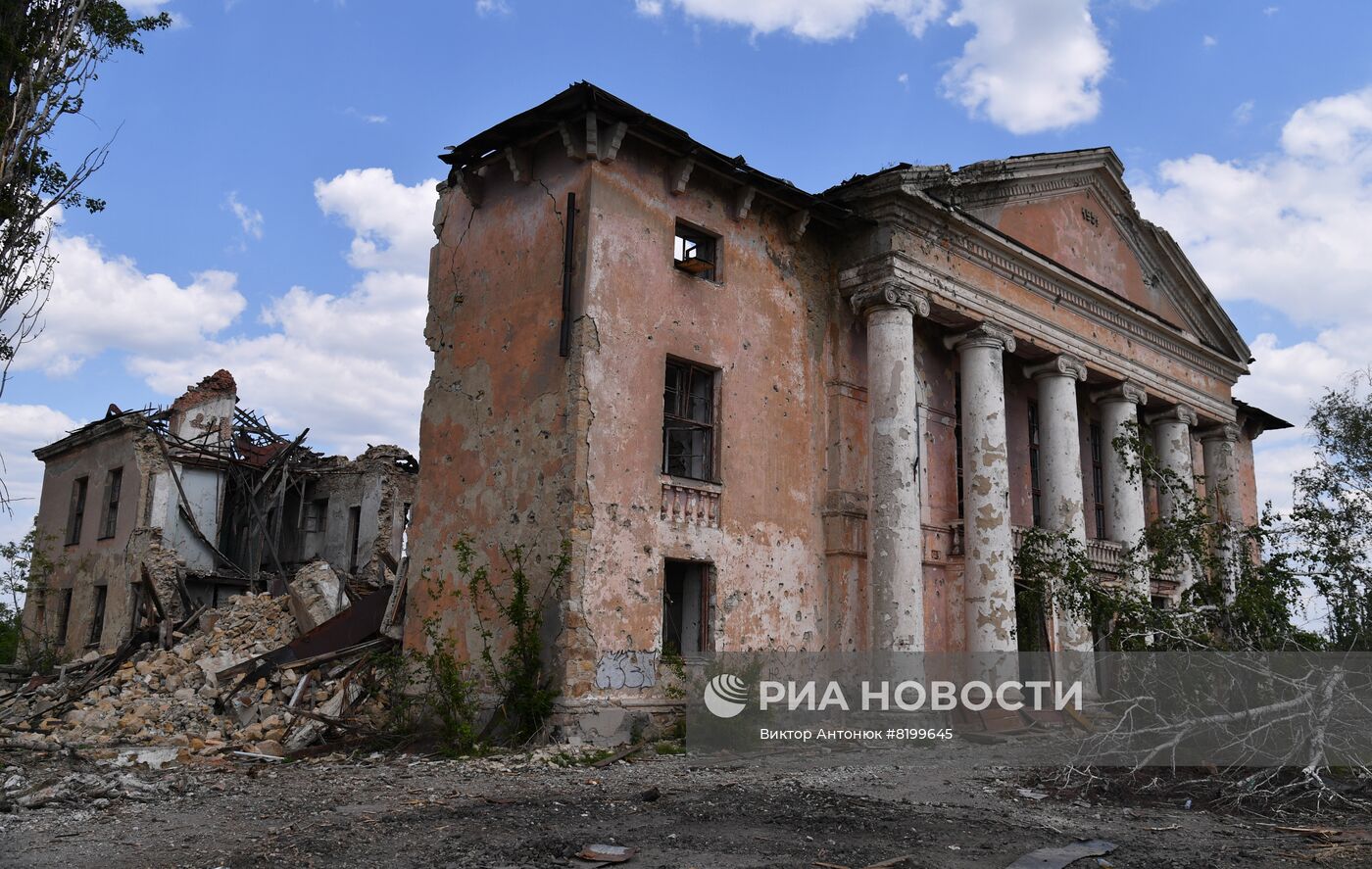 Освобожденное село Тошковка в ЛНР