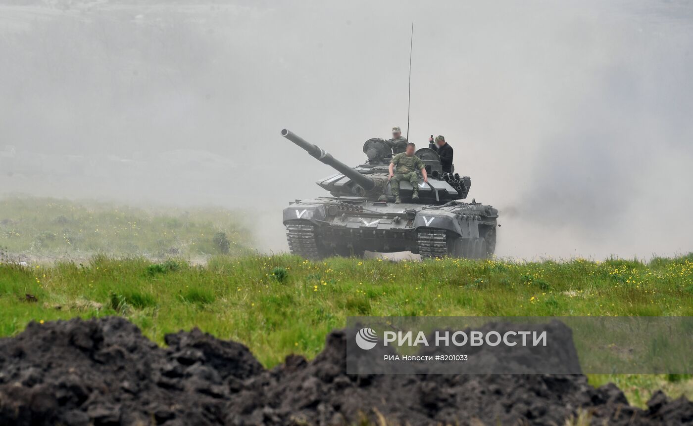 Работа ремонтно-восстановительного полка ВС РФ в зоне спецоперации