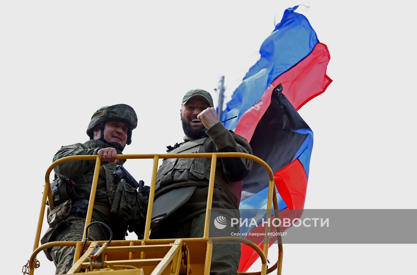 Освобожденный город Светлодарск