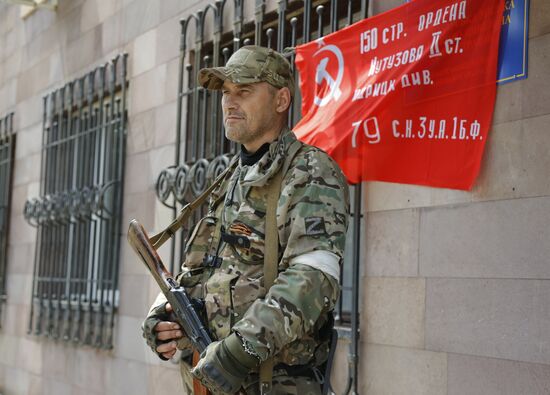 Освобожденный город Светлодарск