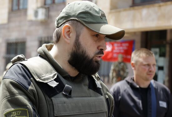 Освобожденный город Светлодарск