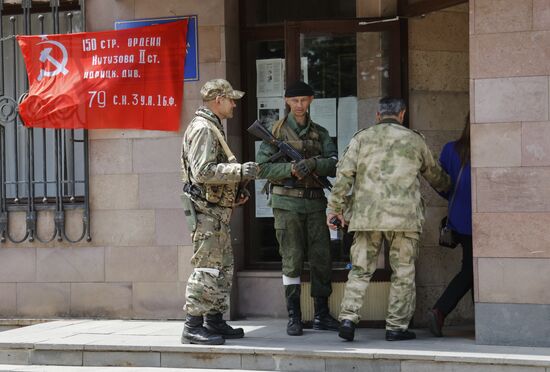 Освобожденный город Светлодарск