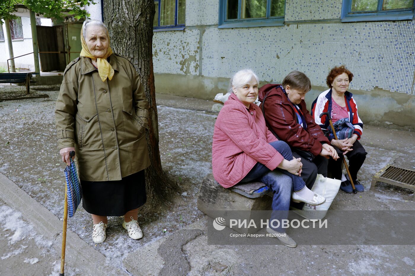 Освобожденный город Светлодарск