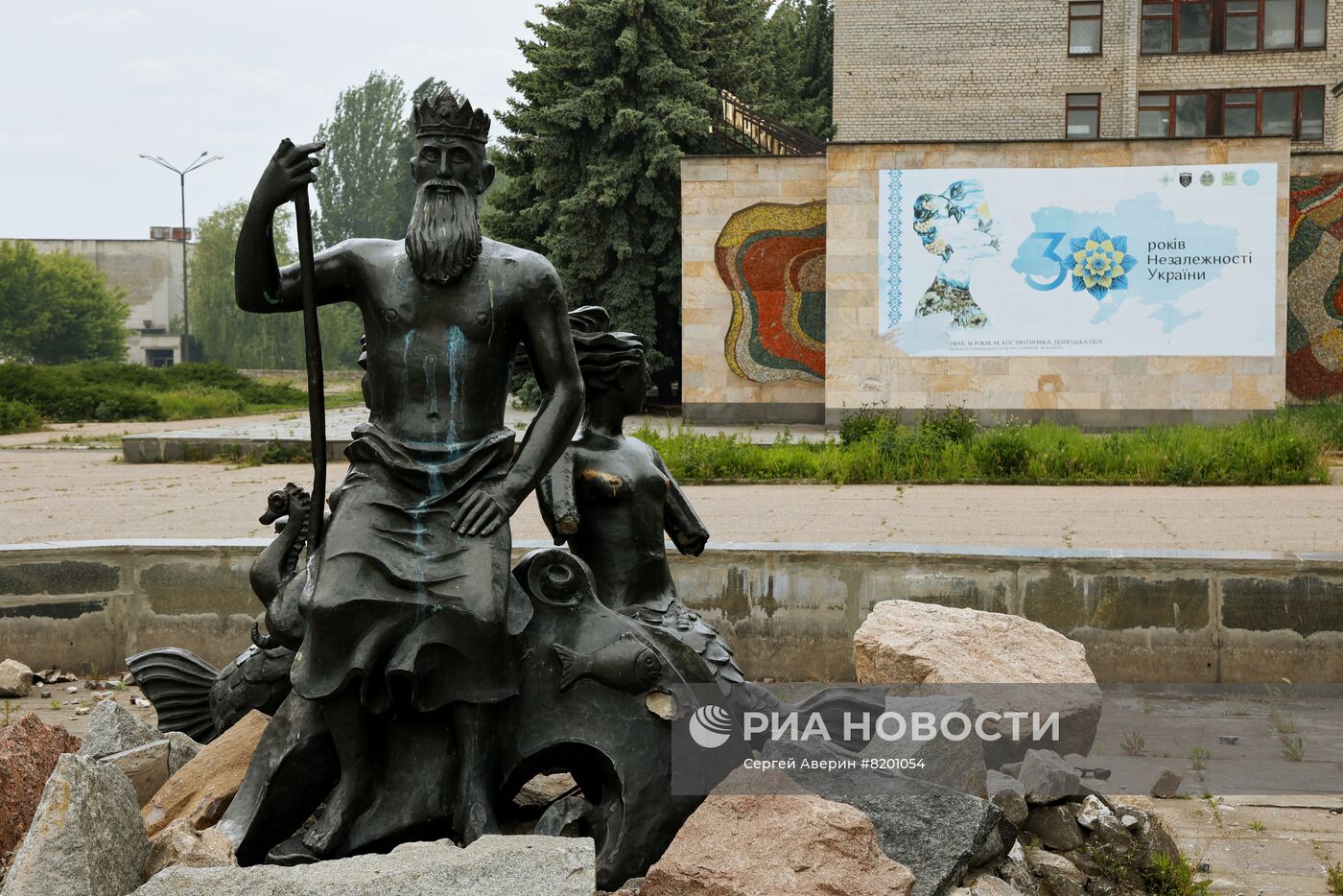 Освобожденный город Светлодарск