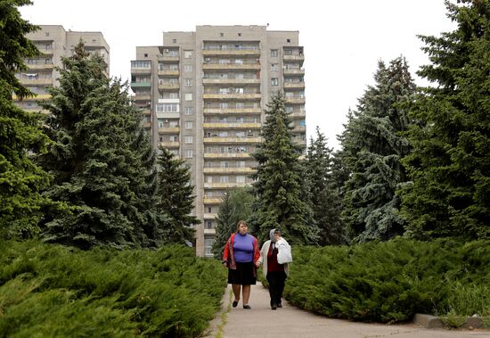 Освобожденный город Светлодарск