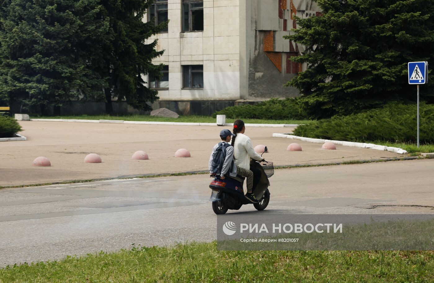 Освобожденный город Светлодарск