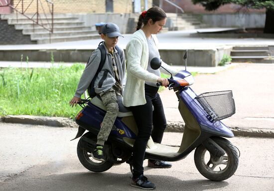 Освобожденный город Светлодарск