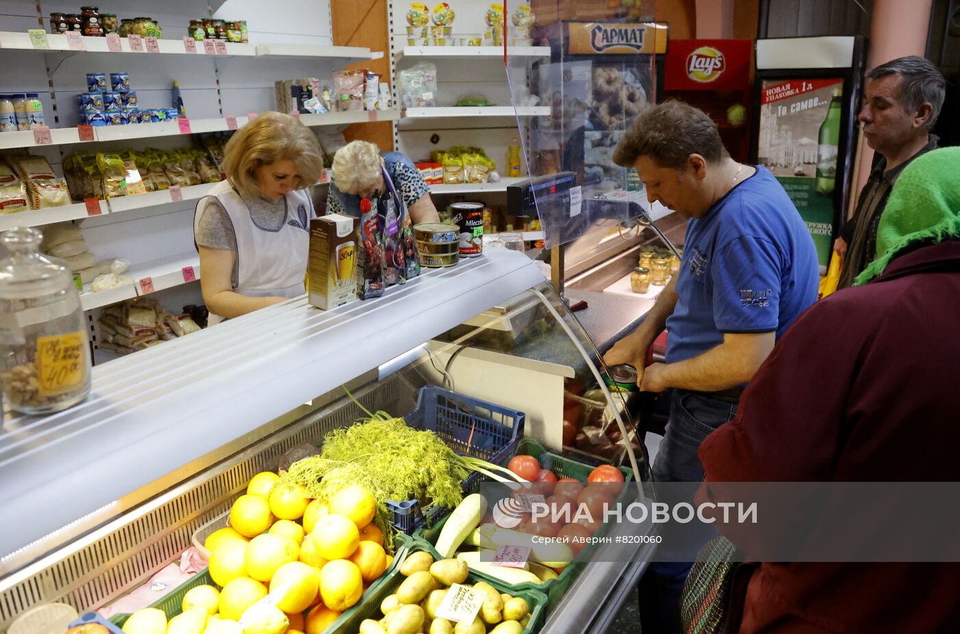Освобожденный город Светлодарск