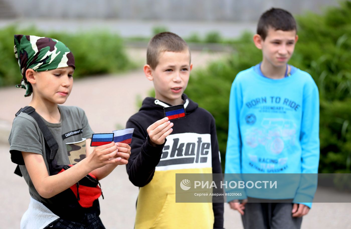 Освобожденный город Светлодарск