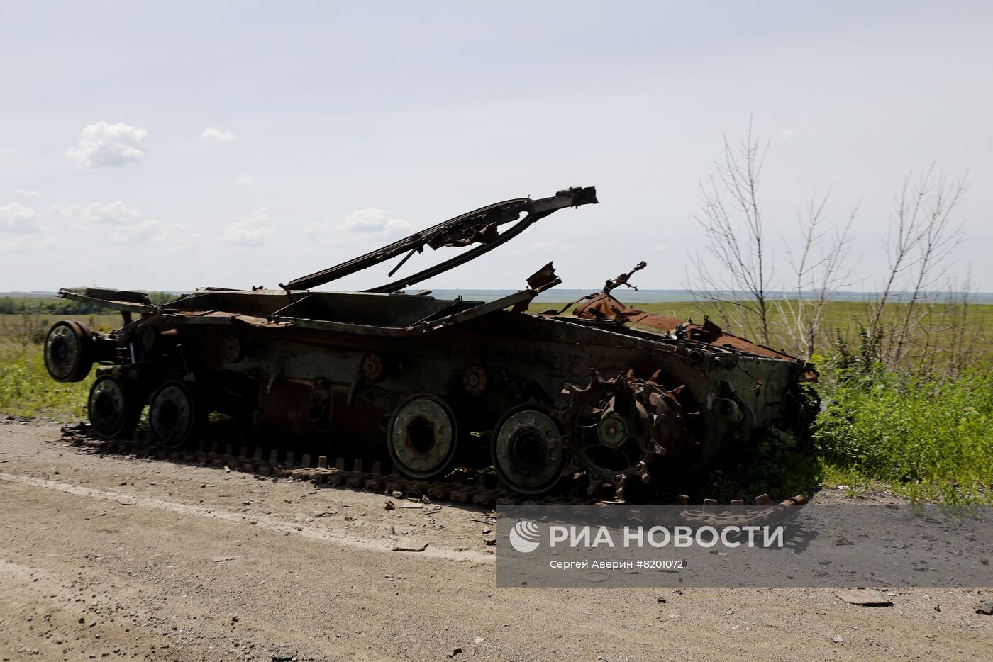 Освобожденный город Светлодарск