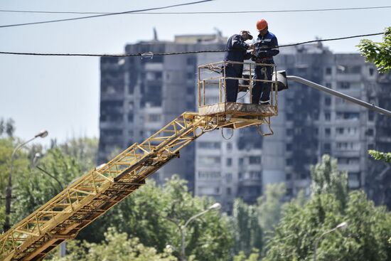 Повседневная жизнь в Мариуполе